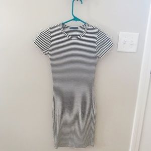 Fitted, Striped Women’s Dress